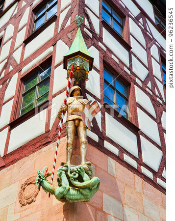 Pilatushaus in Nuremberg old town, Germany 96236545