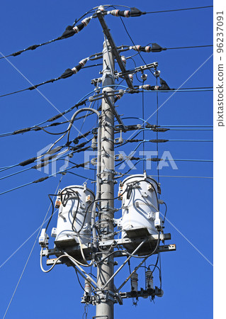 Telephone pole and electrical equipment 96237091