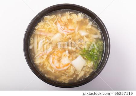 Seafood egg ankake udon Seafood egg ankake udon 96237119