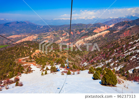 Cable Car to Beldersay Mountain, Uzbekistan 96237313