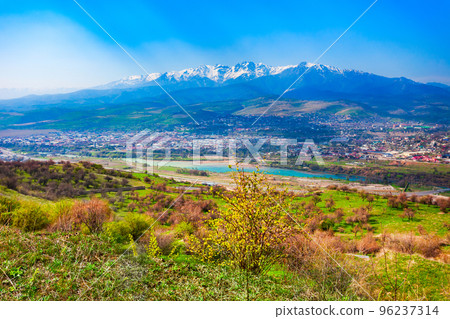 Charvak, Xojikent town in Chimgan, Uzbekistan 96237314