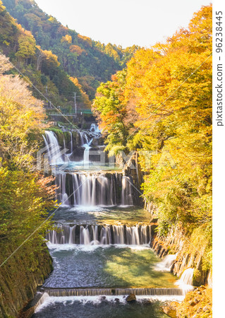 Autumn leaves scenery of Tahara Falls 2022 96238445