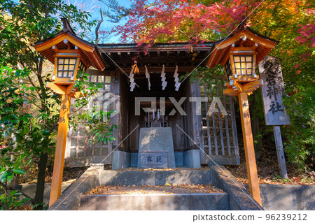 Fujiyoshida City, Yamanashi Precincts shrine of Arakura Fuji Sengen Shrine, Atago Shrine Fujiyoshida City, Yamanashi Precincts shrine of Arakura Fuji Sengen Shrine, Atago Shrine 96239212