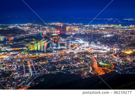 福岡縣北九州市，從佐倉山看夜景 96239277