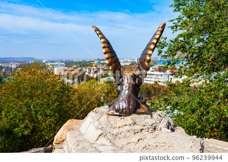 Eagle statue is Pyatigorsk symbol 96239944