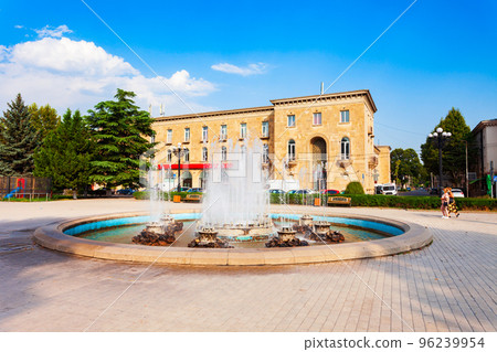 Fountain in Gori old town, Georgia 96239954