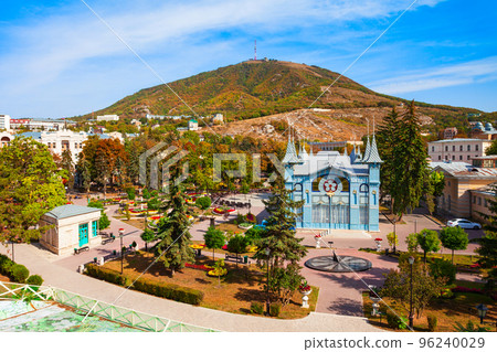 Pyatigorsk city aerial panoramic view Pyatigorsk city aerial panoramic view 96240029