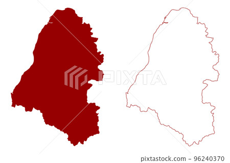 Allerdale Non-metropolitan district (United Kingdom of Great Britain and Northern Ireland, ceremonial county Cumbria, England) map vector illustration, scribble sketch Borough of Allerdale map Allerdale Non-metropolitan district (United Kingdom of Great Britain and Northern Ireland, ceremonial county Cumbria, England) map vector illustration, scribble sketch Borough of Allerdale map 96240370