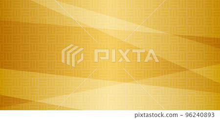 Gold gradation sanzuzushi pattern background material Japanese pattern background 96240893