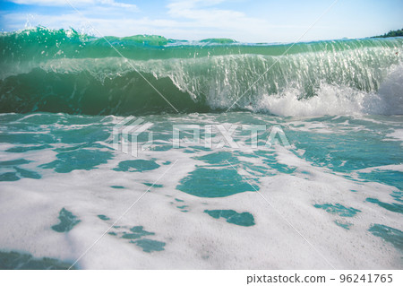 sea surf foamy beach wave nearby sea surf foamy beach wave nearby 96241765