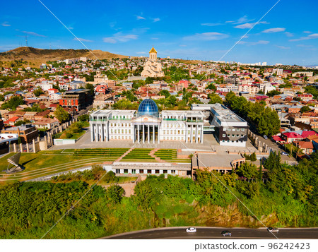 Presidential Palace aerial panoramic view, Tbilisi 96242423