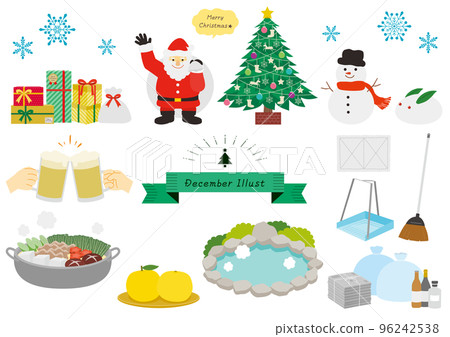 A set of illustrations related to December_1 96242538