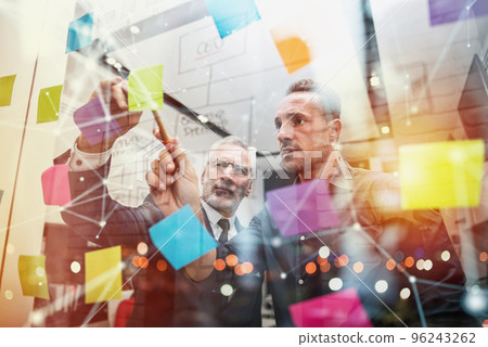 Business people work together. concept of teamwork, partnership and success Business people work together. concept of teamwork, partnership and success 96243262