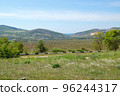The Crimean landscape near Balaklava at sunny spring day 96244317