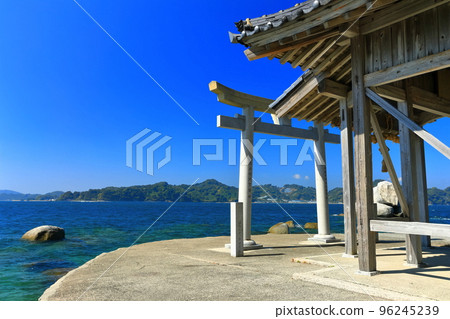 [愛媛縣]晴天的白石龍神社（松山市） 96245239