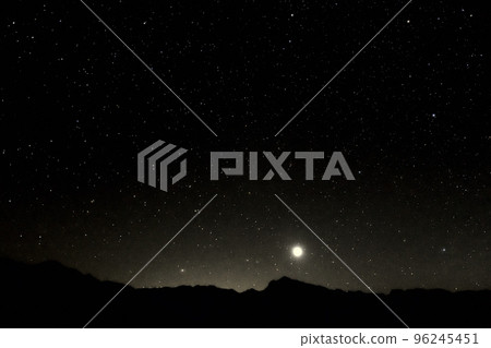 北斗市竹川町，南阿爾卑斯山上，星夜，木星上空 96245451