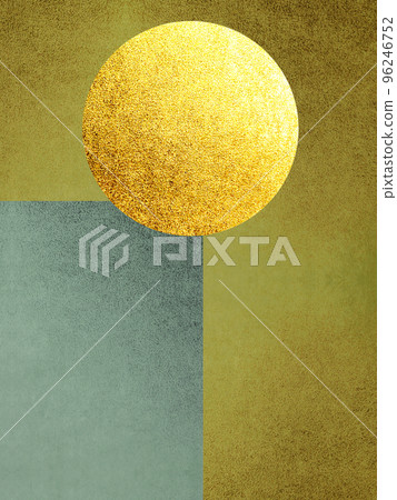 新年的日出或 Hinomaru 形象設計 96246752