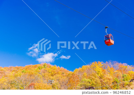 (Yamagata Prefecture) Yamagata Zao with autumn leaves Zao Sky Cable 96246852