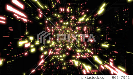 VJ TUNNEL CYBER NEON LUMINOUS YELLOW RED [Available in another version] 96247941