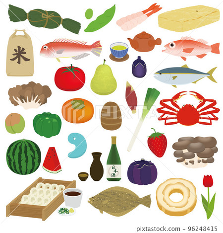 新潟縣特產的插圖 96248415