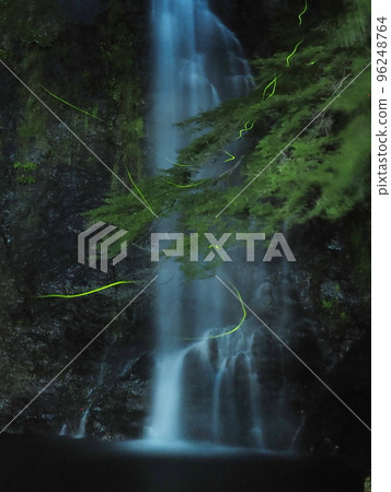 Minoh Falls and Genji Firefly Minoh Falls and Genji Firefly 96248764
