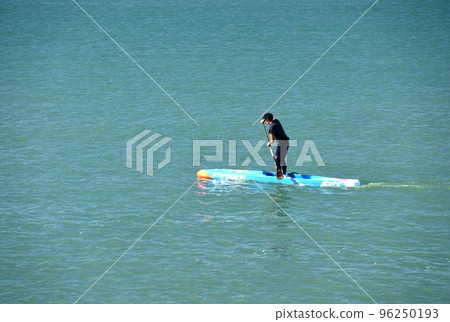 Marine sports SUP competition 96250193