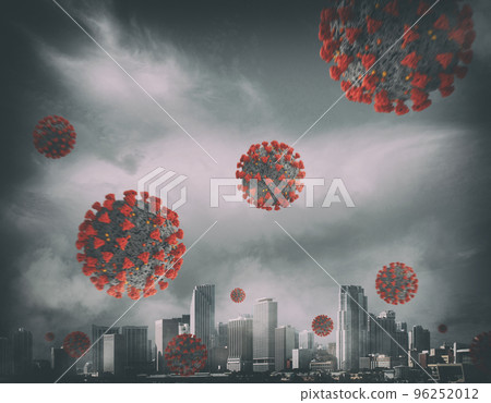 Contagion of the virus that affects the city 96252012