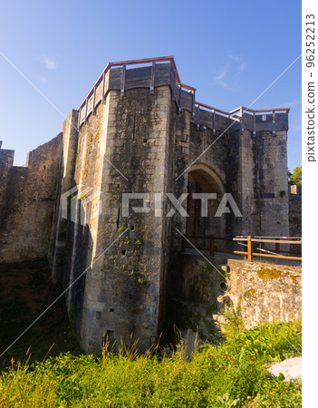Defensive buildings of the Middle Ages. Walls Provins Defensive buildings of the Middle Ages. Walls Provins 96252213