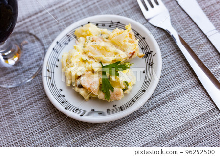 Popular salad of Spanish cuisine Ensalada alemana Popular salad of Spanish cuisine Ensalada alemana 96252500