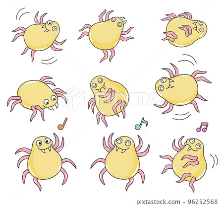 蟎蟲的各種姿勢和表情 96252568