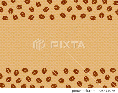 Cafe image frame material cloth textured natural brown 96253076
