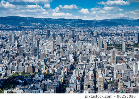 阿倍野Harukas展望台的北方風景[大阪風景] 96253086