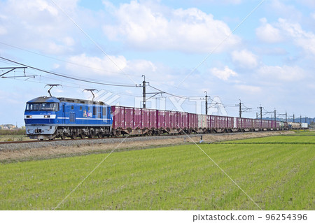 成田線 Oto - Shimousa Kanzaki JR Freight EF210-117(新鶴見) 成田線 Oto - Shimousa Kanzaki JR Freight EF210-117(新鶴見) 96254396