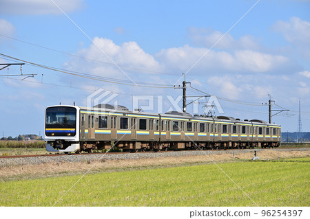成田線Oto～Shimousa Kanzaki JR東日本209系2100系C432編隊（幕張） 96254397