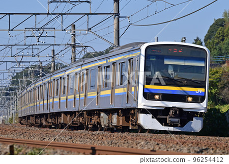 Narita Line Sakura-Shisui JR East 209 series 2100 series C603 formation (Makuhari) Narita Line Sakura-Shisui JR East 209 series 2100 series C603 formation (Makuhari) 96254412