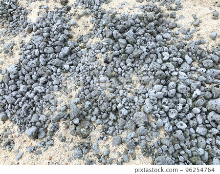 沖繩海岸衝上岸的浮石 沖繩海岸衝上岸的浮石 96254764