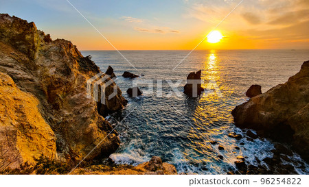 黃金崎的夕陽 黃金崎的夕陽 96254822