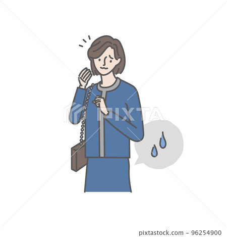 外出突然漏尿的女性 外出突然漏尿的女性 96254900