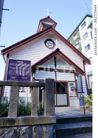 Historic wooden church, Otaru Episcopal Church [Otaru City, Hokkaido] 96255444
