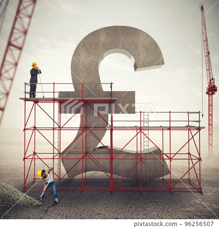 Strengthen british economy . 3D Rendering Strengthen british economy . 3D Rendering 96256507