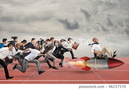 Overcome and achieve success Overcome and achieve success 96257570