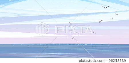 Early morning sky or heaven and water surface Early morning sky or heaven and water surface 96258589
