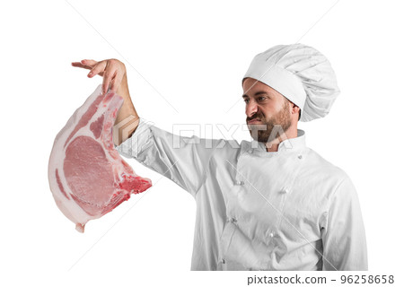 Disgusted vegetarian chef Disgusted vegetarian chef 96258658