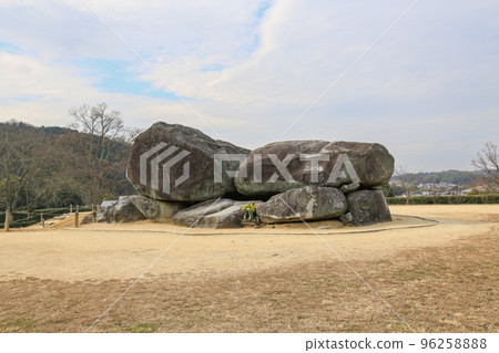 Nara Prefecture Asuka Village Winter Ishibutai Tumulus Nara Prefecture Asuka Village Winter Ishibutai Tumulus 96258888