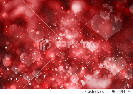 Red hearts background. Valentine day 96259469