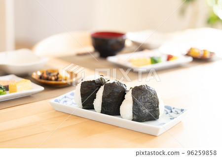 Japanese rice ball Japanese rice ball 96259858