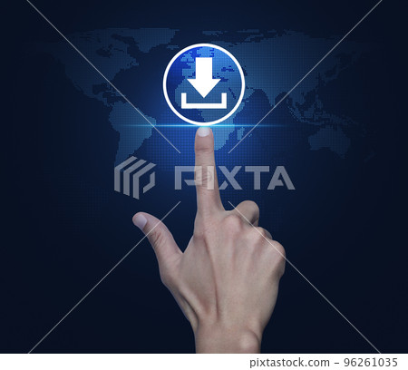 Technology internet online concept, Elements of this image furnished by NASA 96261035