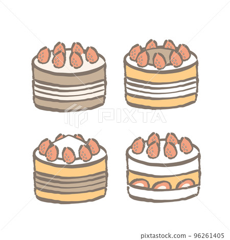 蛋糕插圖集 96261405