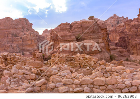 Al Beidha prehistoric settlement, Petra, Jordan 96262908