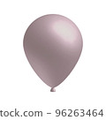 realistic balloon 3d, colorful flying helium balloons bright glossy isolated vector illustration for holiday party celebration decoration. 96263464